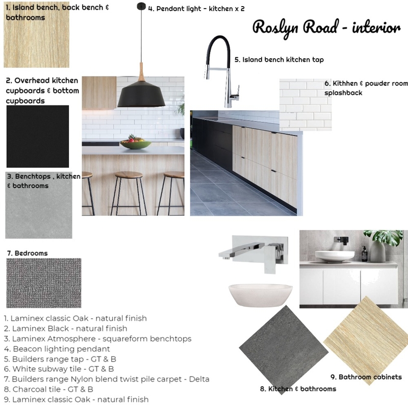 Roslyn Road, Highton Mood Board by Velebuiltdesign on Style Sourcebook