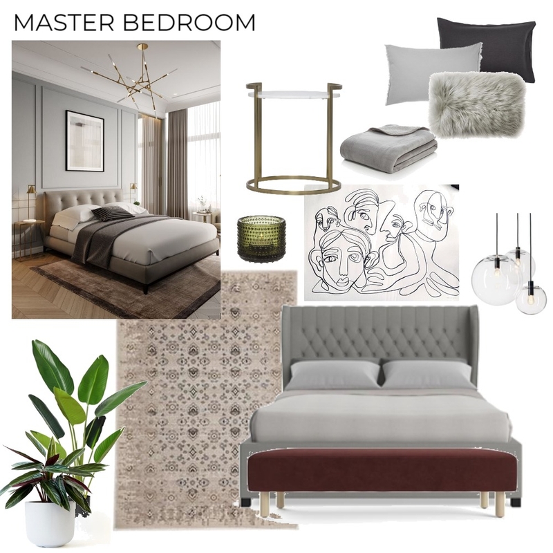 Bed Room Mood Board by Ling on Style Sourcebook