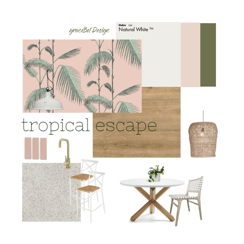 tropical escape Mood Board by GRACE LANGLEY INTERIORS on Style Sourcebook