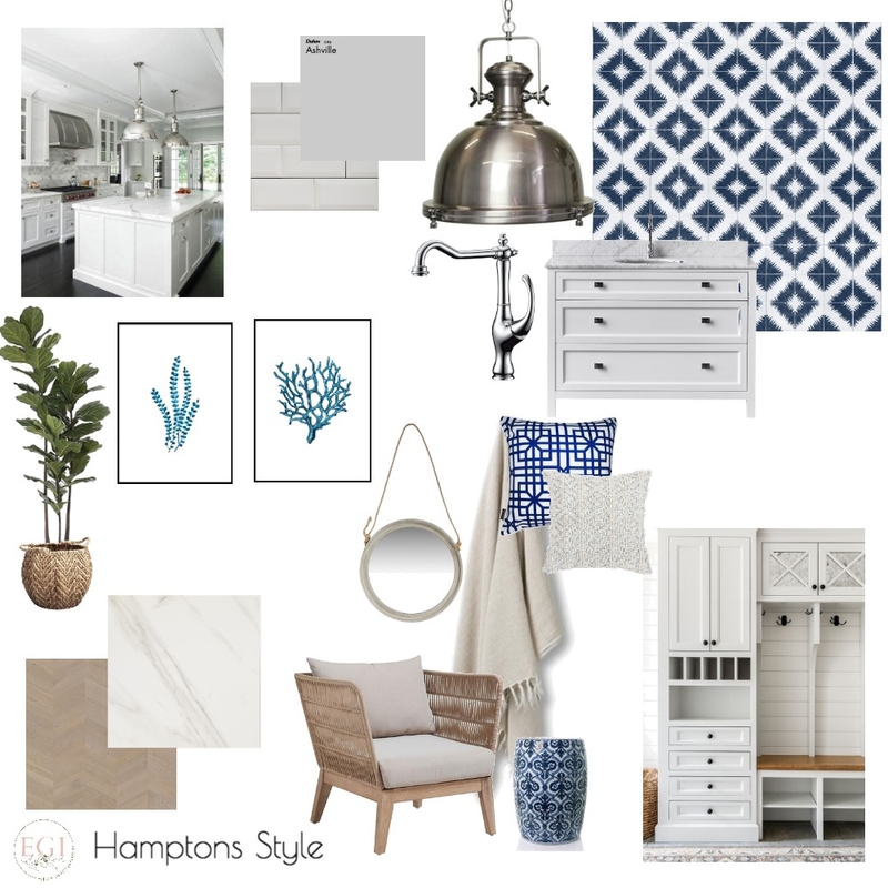 Hamptons Style Mood Board by Eliza Grace Interiors on Style Sourcebook