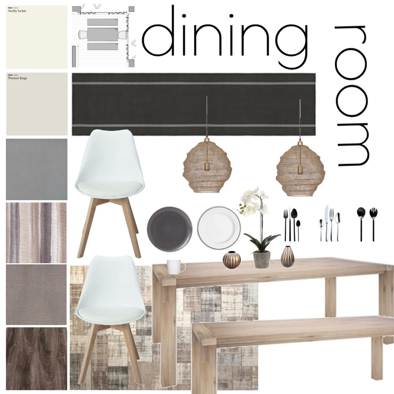 ASSIGNMENT 9 - DINING ROOM Mood Board by Madre11 on Style Sourcebook