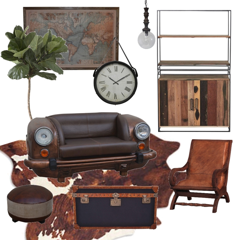 Retro / Farmhouse Mood Board by braydee on Style Sourcebook