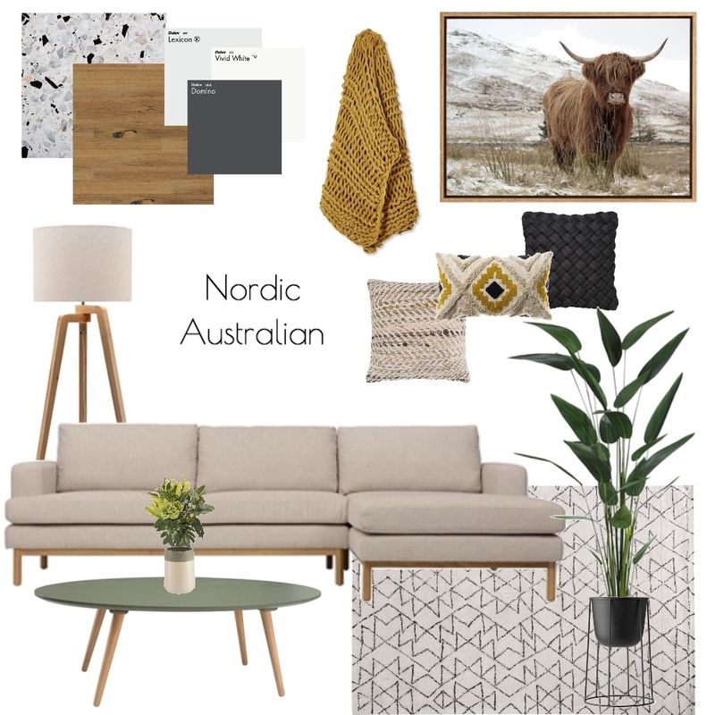 Nordic Australian Mood Board by Ellens.edit on Style Sourcebook