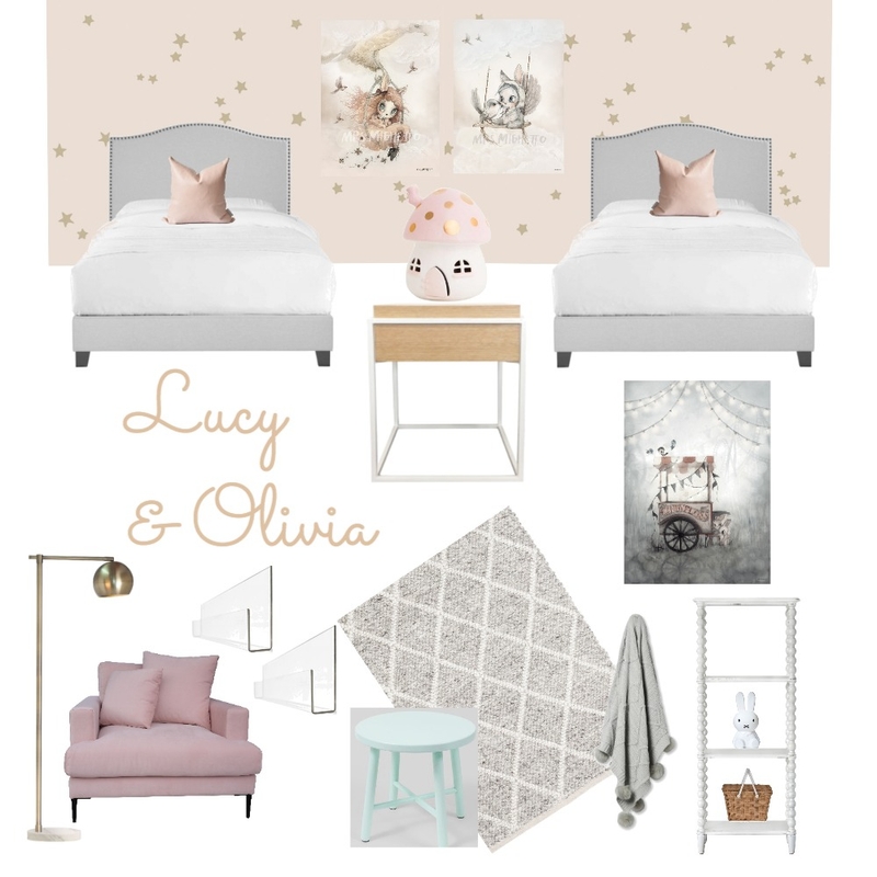 Lucy &amp; Olivia 3 Mood Board by JohGlisenti on Style Sourcebook