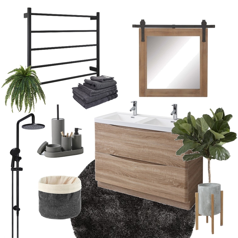 Industrial Bathroom Mood Board by braydee on Style Sourcebook