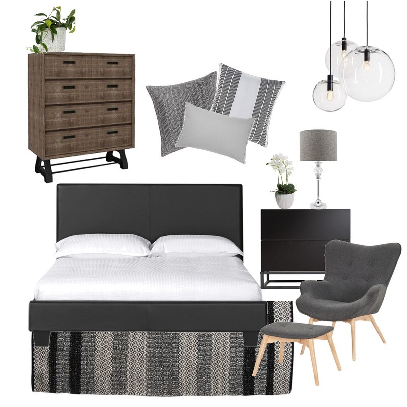 Modern Bedroom Mood Board by braydee on Style Sourcebook