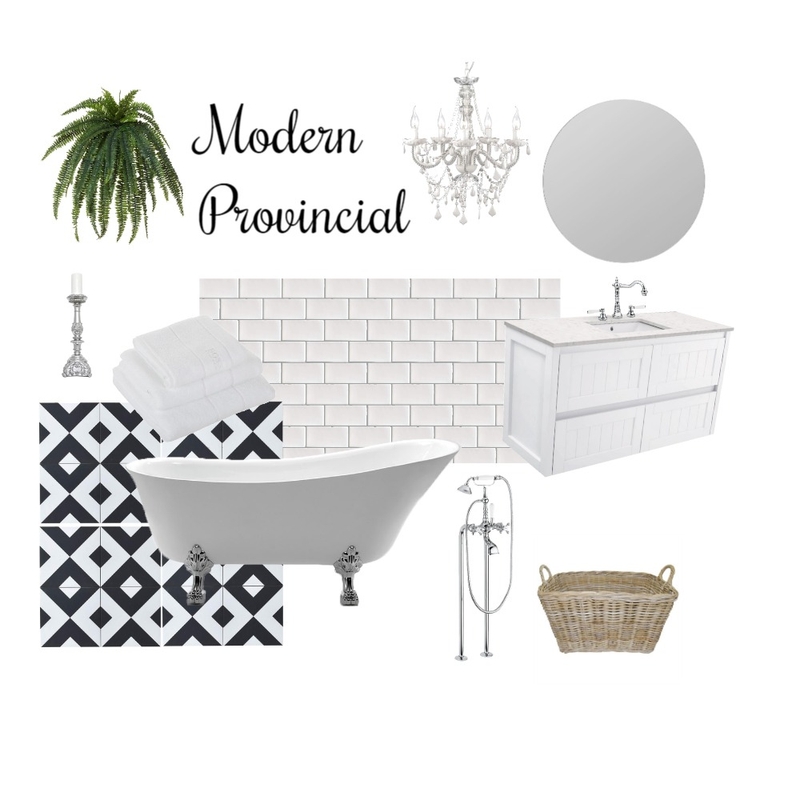 Modern Provincial Mood Board by Northern Rivers Bathroom Renovations on Style Sourcebook