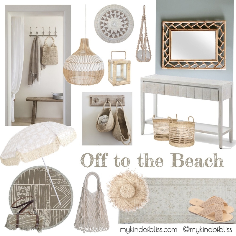 Off to the Beach Mood Board by My Kind Of Bliss on Style Sourcebook