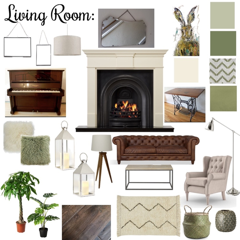 Living Room 2 Mood Board by GinaDesigns on Style Sourcebook