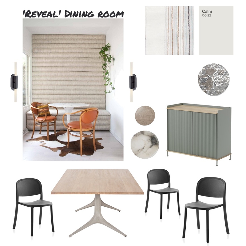 'REVEAL' Dining Room Concept Mood Board by dieci.design on Style Sourcebook