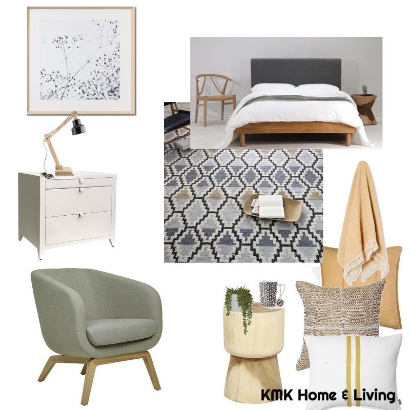 Leah and Rick Bedroom Mood Board by KMK Home and Living on Style Sourcebook