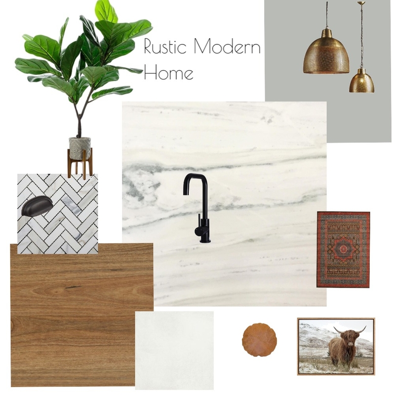 Rustic Modern Mood Board by HannahC on Style Sourcebook