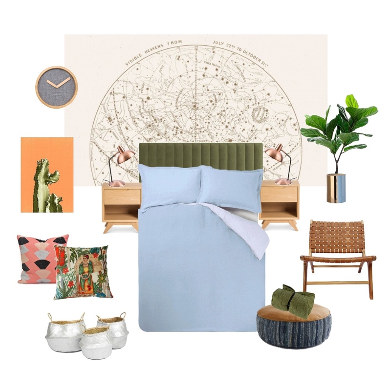Boho Mood Board by Wallpaper Trader on Style Sourcebook