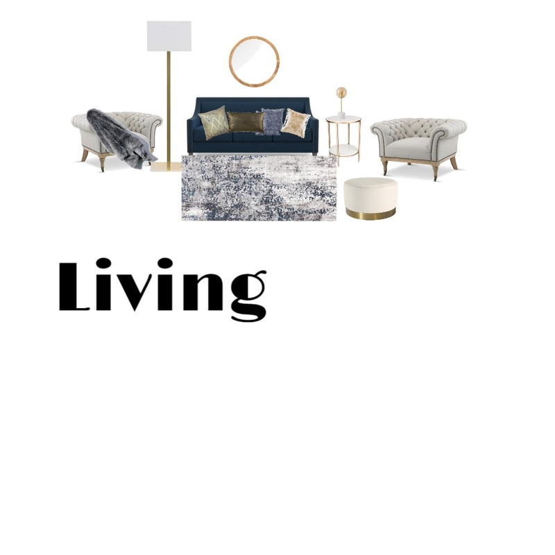 Living Luxe Mood Board by MimRomano on Style Sourcebook