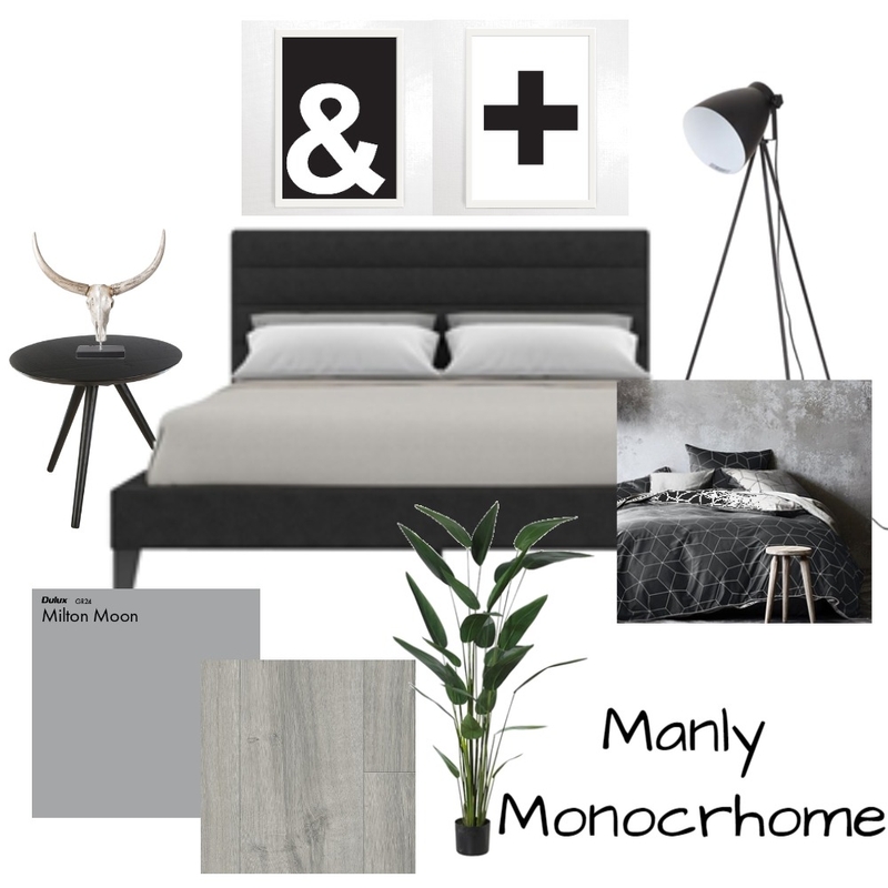 Manly Monochrome Mood Board by Hayleymichelle on Style Sourcebook