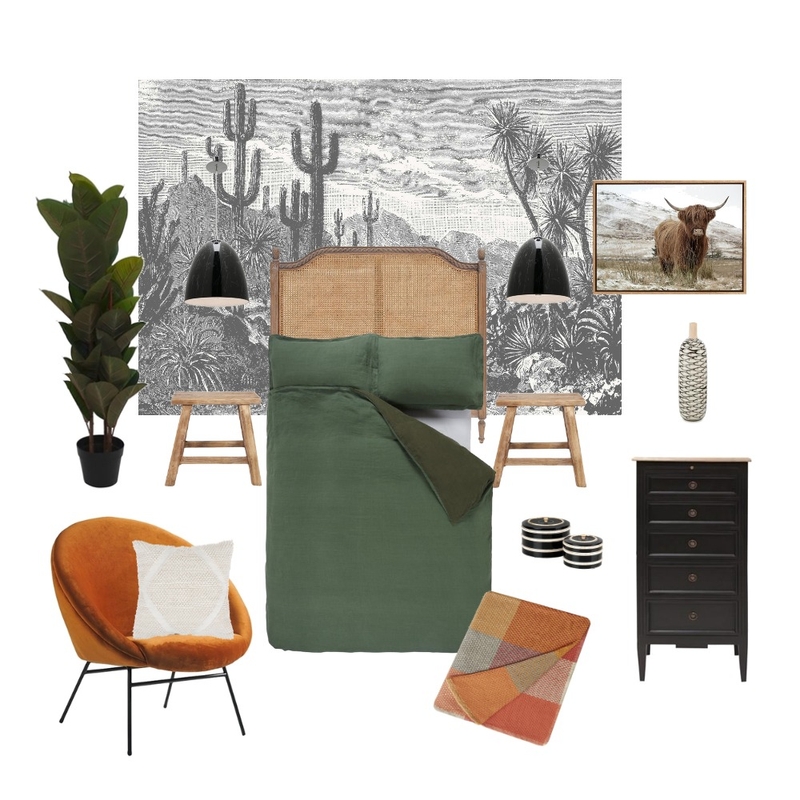 Wild Luxe Mood Board by Wallpaper Trader on Style Sourcebook
