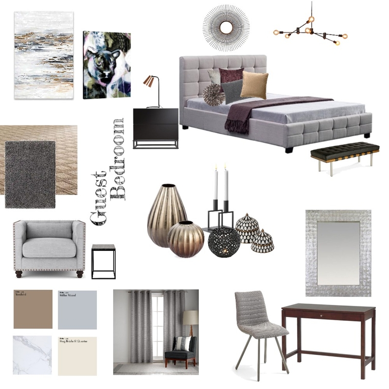 Guest Room Mood Board by emina88p on Style Sourcebook