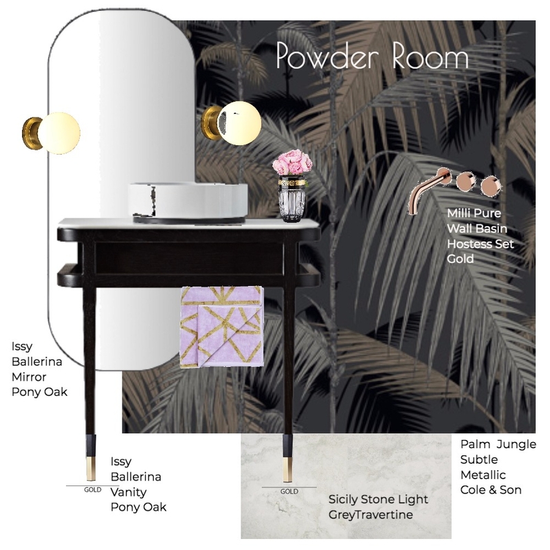 Powder Room Mood Board by LeonaMirtschin on Style Sourcebook