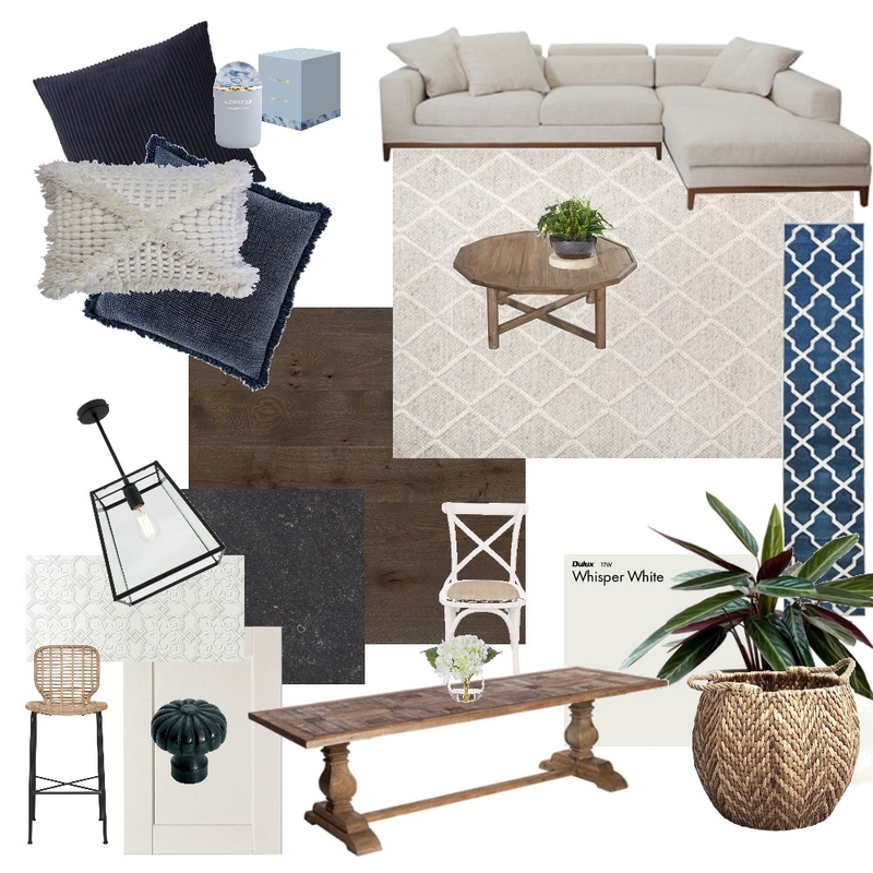 Country Hamptons Mood Board by hauss_interiors on Style Sourcebook