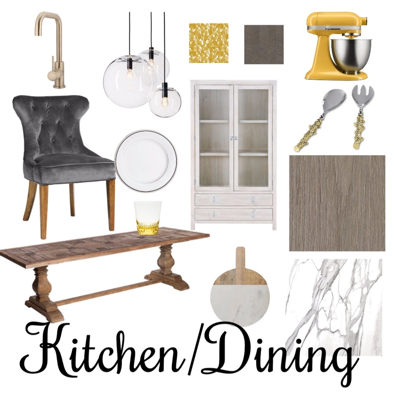 Kitchen/Dining Mood Board by Majeda Mustapha on Style Sourcebook