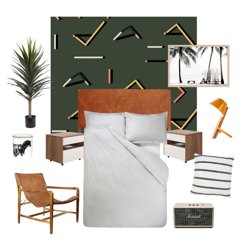 Beach Bum Mood Board by Wallpaper Trader on Style Sourcebook