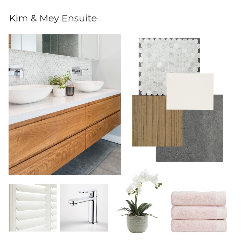 Kim &amp; Mey Ensuite Mood Board by Happy House Co. on Style Sourcebook