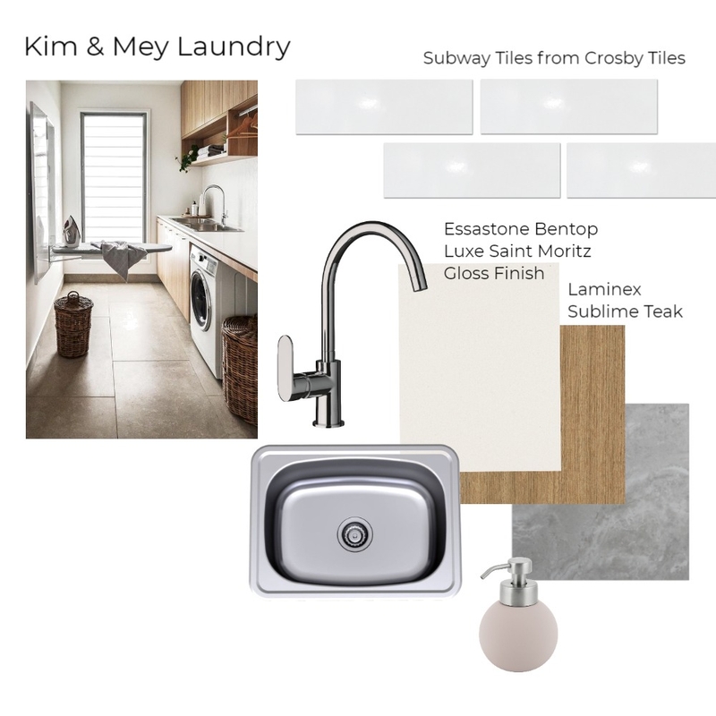 Kim &amp; Mey Laundry Mood Board by Happy House Co. on Style Sourcebook