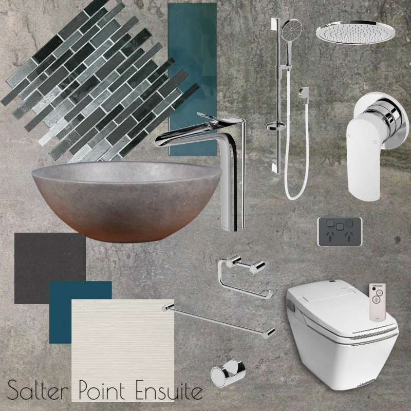 Salter Point Ensuite Mood Board by ElzenDesign on Style Sourcebook