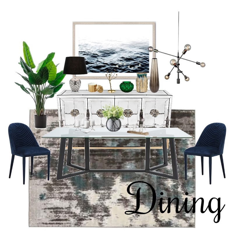 Dining Room Mood Board by mahaabdulaziz on Style Sourcebook