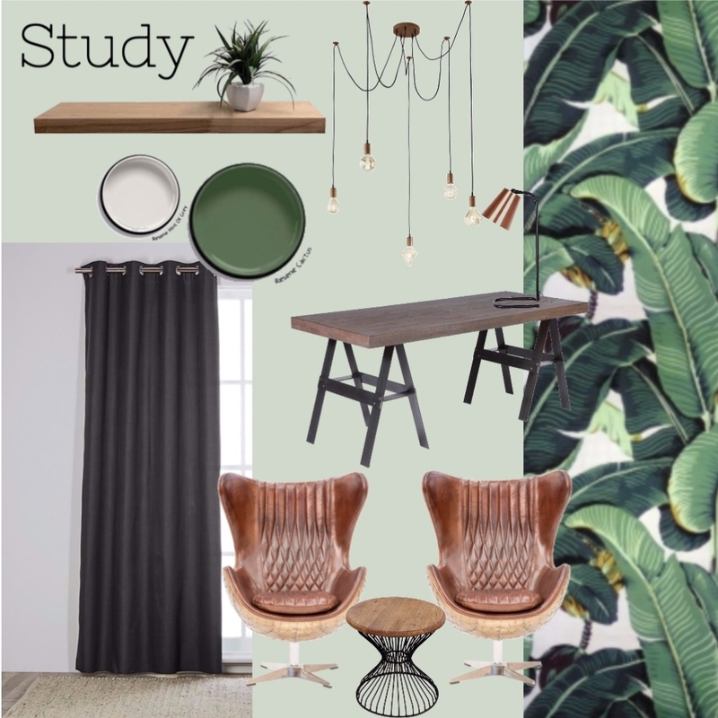 Study Mood Board by ES Abode on Style Sourcebook