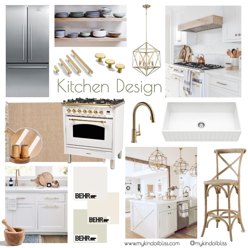 Kitchen Design Mood Board by My Kind Of Bliss on Style Sourcebook