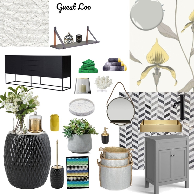 Guest Bathroom Mood Board by Tracylee on Style Sourcebook