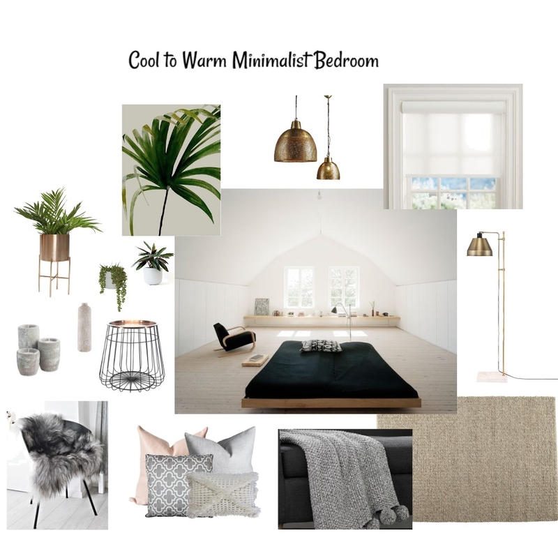 Cool Bedroom - Assignment 3 Mood Board by LauraT on Style Sourcebook