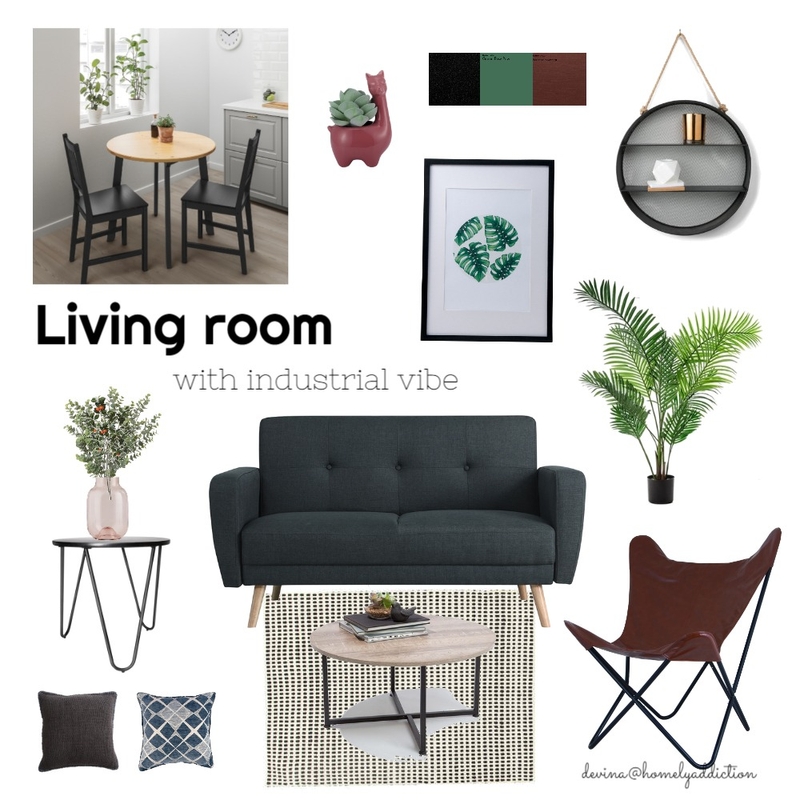 Student living area Mood Board by HomelyAddiction on Style Sourcebook