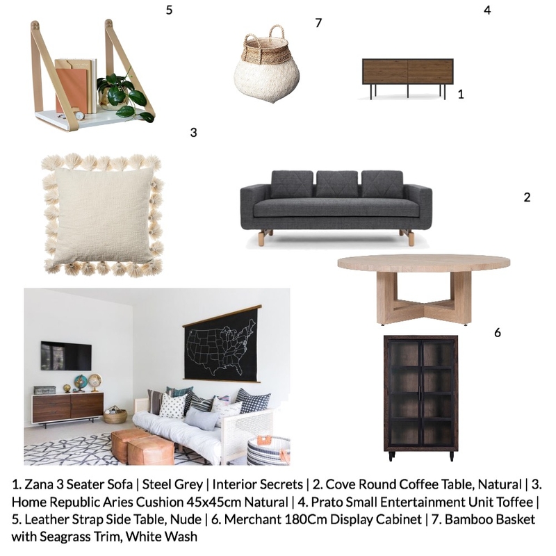 Living Room/ Kids Area Mood Board by kylieworkman on Style Sourcebook