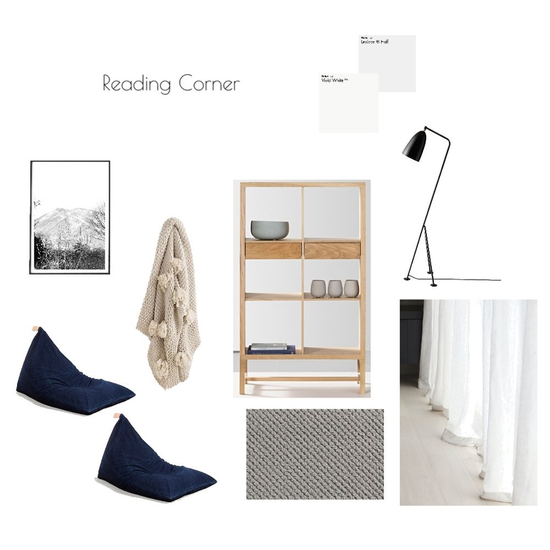 Module 9 Reading Corner Mood Board by sanelaskop on Style Sourcebook