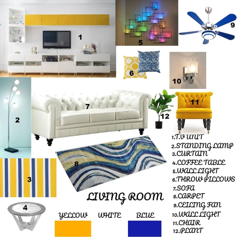 Living room Mood Board by snehal on Style Sourcebook