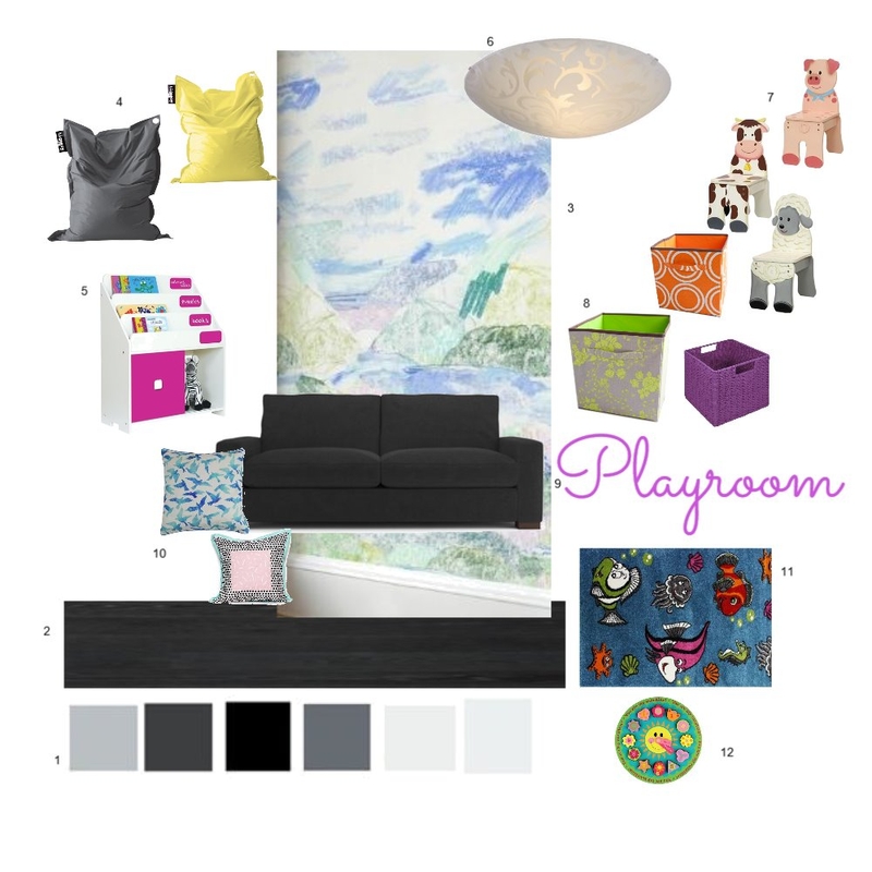 IDI Playroom Mood Board by bitchins on Style Sourcebook
