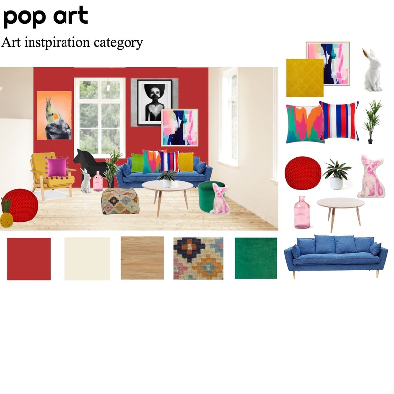 pop art Mood Board by rere on Style Sourcebook