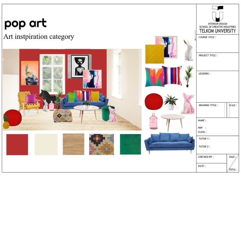 pop Mood Board by rere on Style Sourcebook