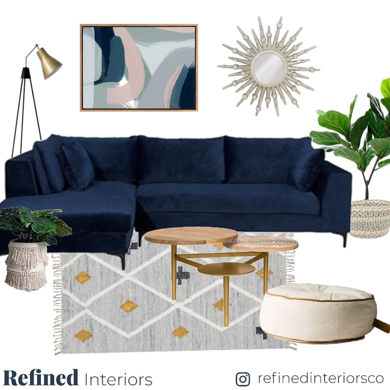 Living 04 Mood Board by RefinedInteriors on Style Sourcebook