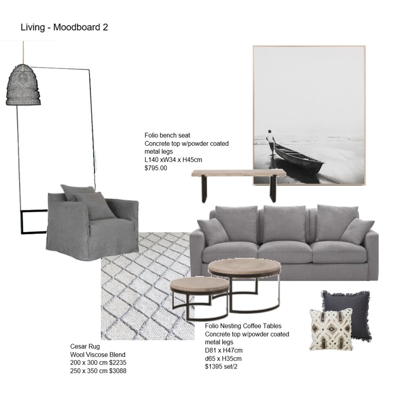 Clare - moodboard 1 Mood Board by Luxxliving on Style Sourcebook
