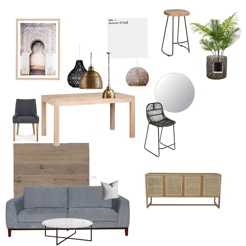 Mid Century Moroccon Mood Board by Amandagelf on Style Sourcebook