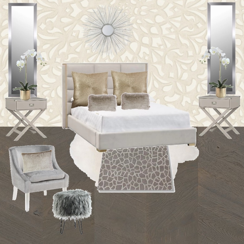 Sophisticated Bedroom Mood Board by theglam on Style Sourcebook