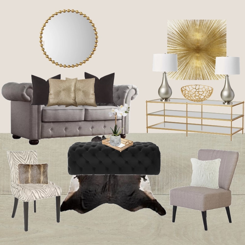 Stylish Living Room Mood Board by theglam on Style Sourcebook