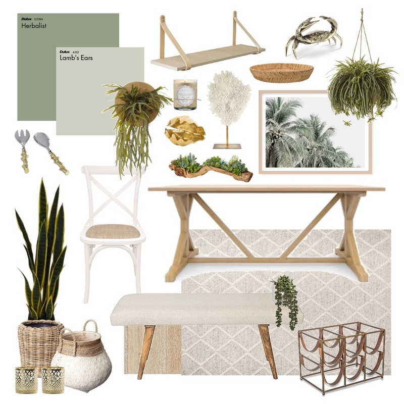 Timber &amp; Greenery Mood Board by Thediydecorator on Style Sourcebook