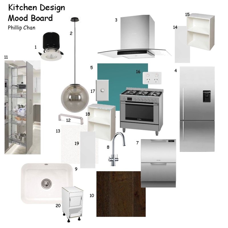 Kitchen Advanced Module Mood Board by Phillip_Chan on Style Sourcebook
