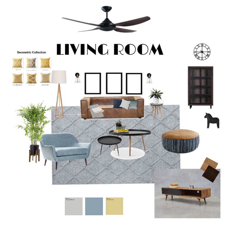 INBAL LIVING ROOM IDEA BORD Mood Board by meravy on Style Sourcebook