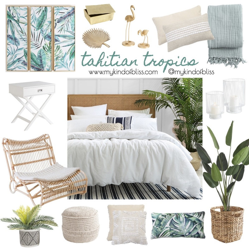 Tahitian Tropics Mood Board by My Kind Of Bliss on Style Sourcebook