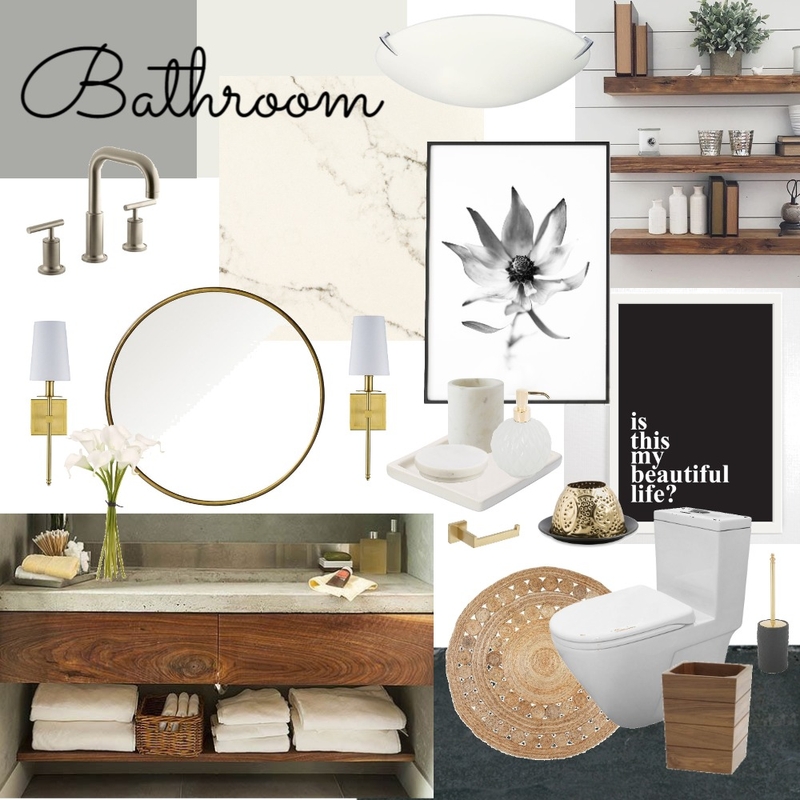 Bathroom Mood Board by IrisMiguel on Style Sourcebook